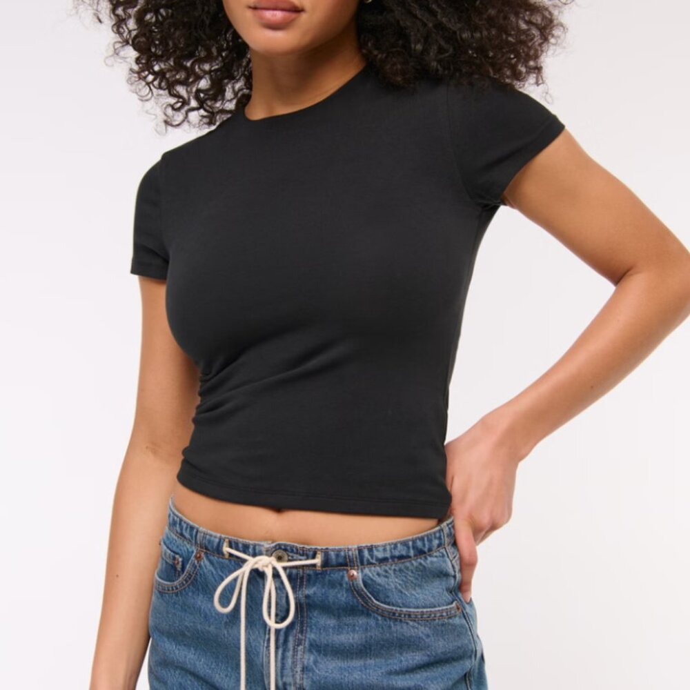 Abercrombie Double Lined Baby Tee